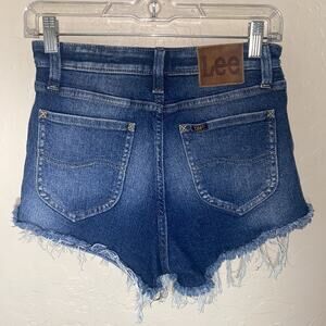 Lee vintage style high rise cut off shorts